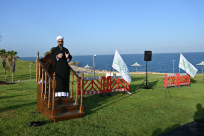 فيديو خطبة عيد الأضحى المبارك كاملة من منتزه العجمي بيافا 